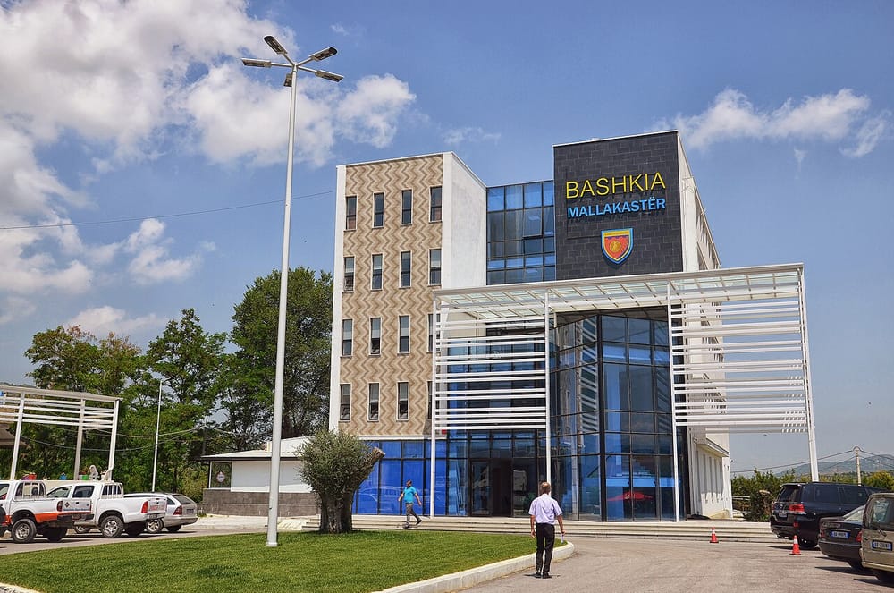 Ballsh, Mallakastër, Albania 2019 04 – Municipality Hall
