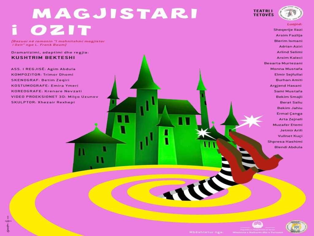 Teatri i Tetovës vjen me versionin e ri të shfaqjes “Magjistari i Ozit”