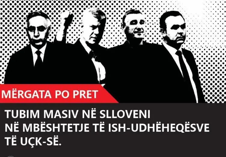 Protestë në Slloveni për ish-krerët e UÇK-së