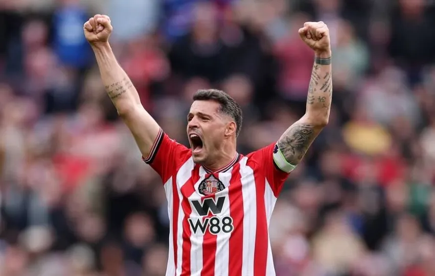 Granit Xhaka vlerësohet me notën 7.4 në fitoren e Sunderland