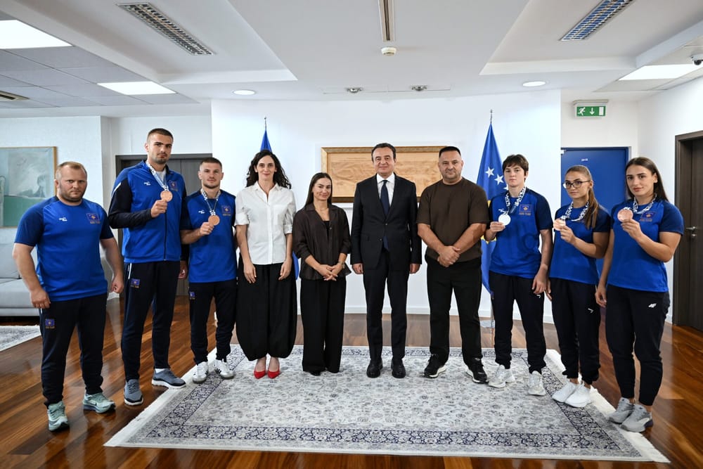 Kurti takon ekipin e xhudos për forcimin e sportit në prag të 2030