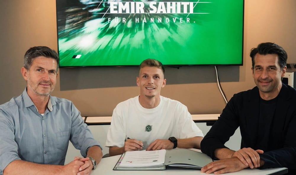 Emir Sahiti transferohet te Hannover 96 nga Hamburger SV