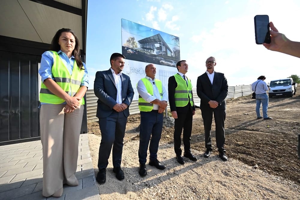 Vendoset gurthemeli i palestrës multisportive në Podujevë