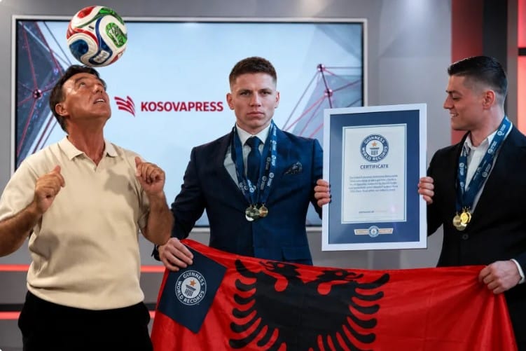 Vëllezërit Balla shënojnë suksesin e radhës në librin e rekordeve Guinness