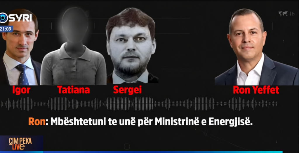 Përgjimi i ri për Yeffet: Asnjë letër zyrtare për gazin, merrem unë me Ministrinë