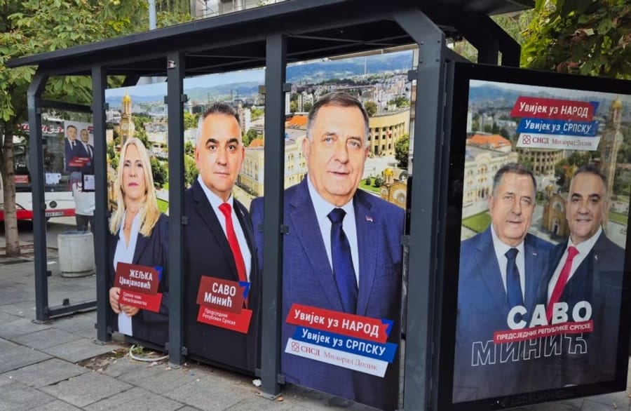 Vëzhgues rusë nga GRU dhe senatërs sanksionuar të përfshirë në zgjedhjet e Bosnjës