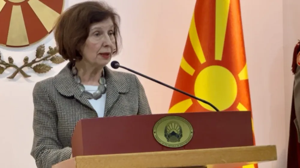 Siljanovska-Davkova: Pavarësia kërkon çrrënjosjen e krimit dhe korrupsionit