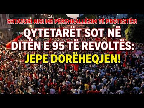 Protestuesit marshojnë drejt Komisariatit Nr. 3, kërkojnë lirimin e të ndaluarve