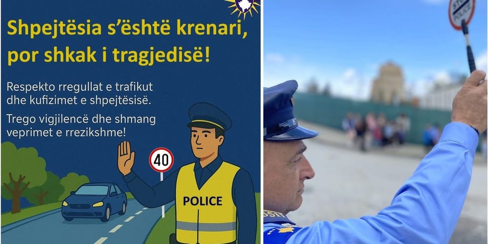 Policia e Gjilanit shqipton 1,683 gjoba gjatë një javë