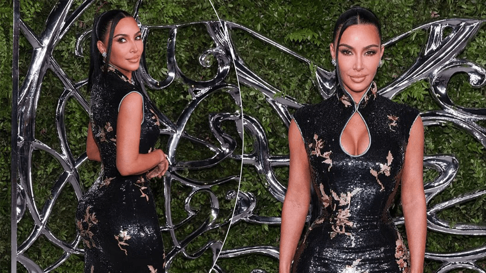 Kim Kardashian me fustan vintage YSL në galanë e hapjes së muzeut të George Lucas