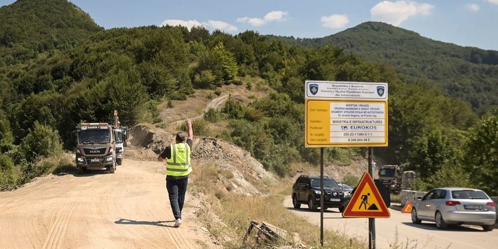 Rruga Tetovë–Prizren nis të ndërtohet, hapet traseja drejt tunelit