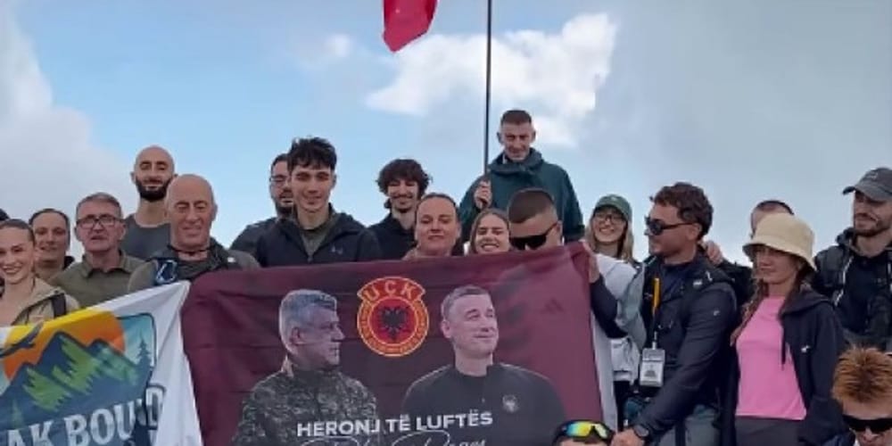 Ramush Haradinaj ngjitet në majën e Rupës