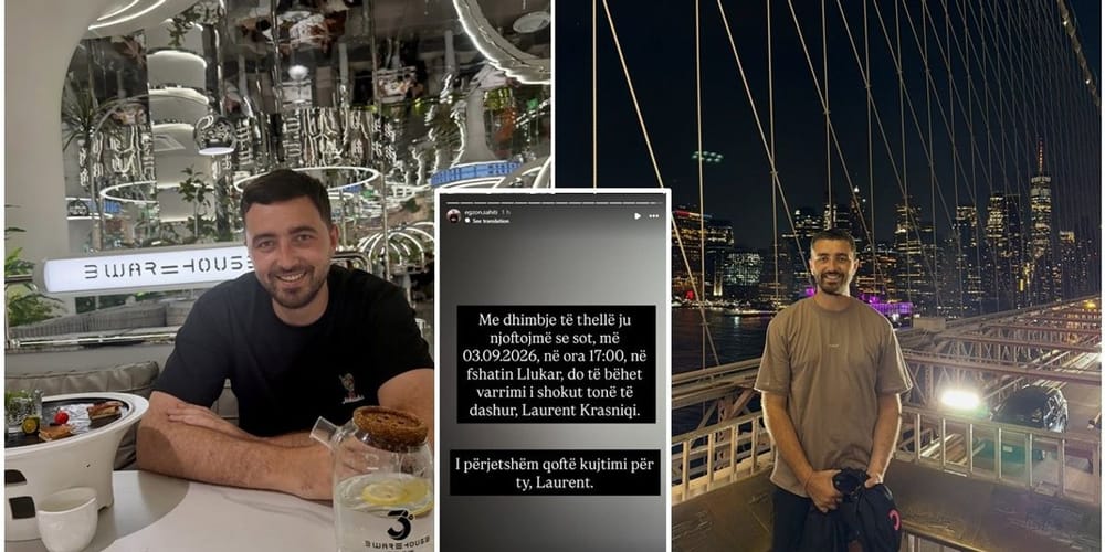 Lamtumira e fundit për Laurent Krasniqin