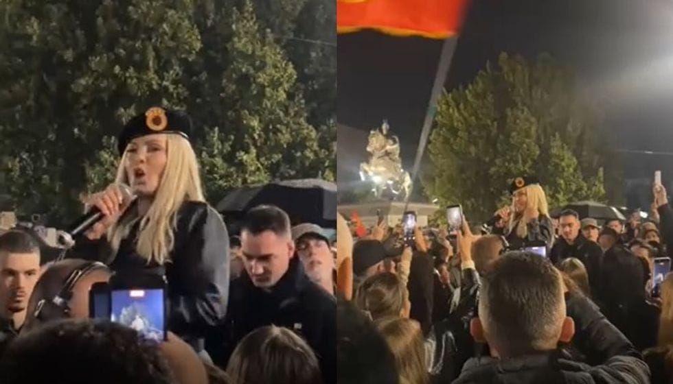 Violetë Kukaj mbështet protestën në mbështetje të UÇK-së