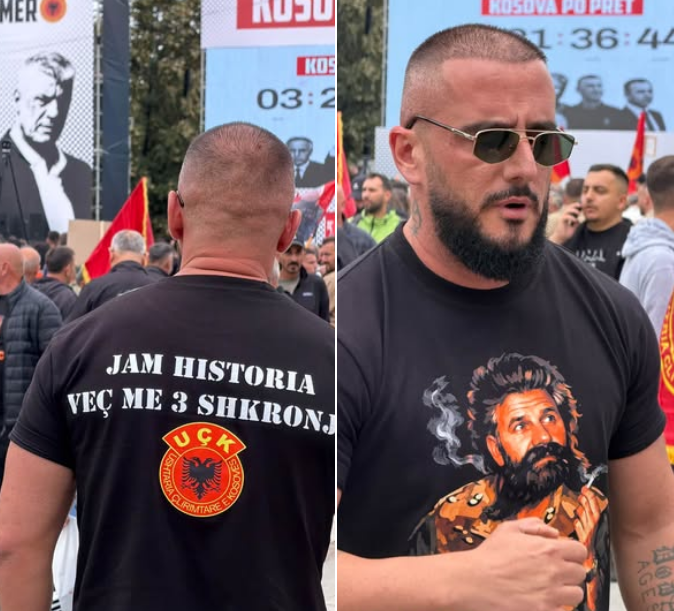 Gold AG me imazhin e Adem Jasharit në Marshin për Liri