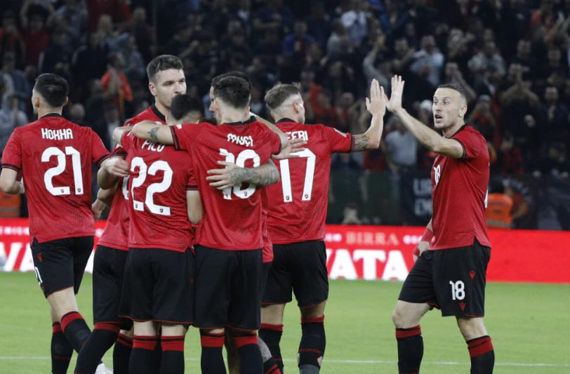 Shqipëria mposht Bjellorusinë 2-0 dhe nis me fitore Ligën e Kombeve