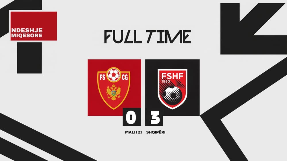 Shqipëria U-15 mposht Malin e Zi 3-0 në miqësore