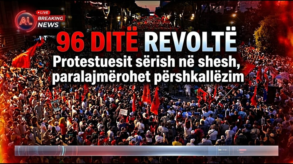 Protestuesit ndalen te Komisariati nr. 3, thirrje për lirimin e aktivistëve