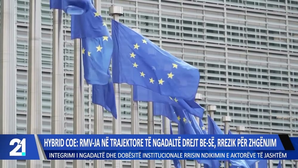 Raporti i “Hybrid CoE”: Maqedonia e Veriut në trajektore të ngadaltë drejt BE-së