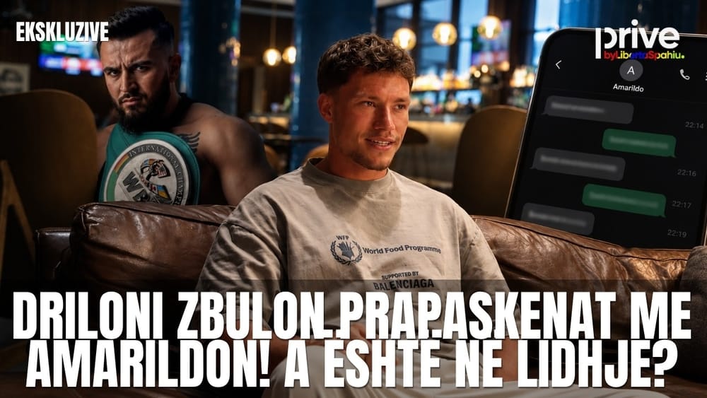 Amarildo Bakaj i përgjigjet Drilonit dhe paralajmëron përballjen në ring