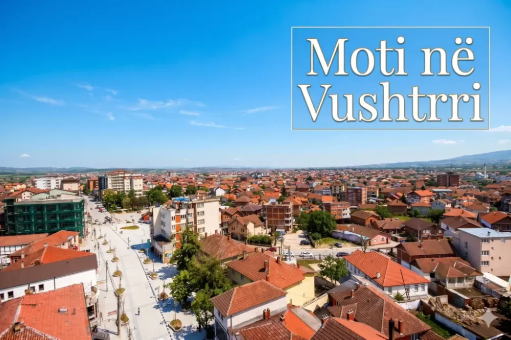 Moti më diell në Vushtrri dhe Kosovë, temperaturat deri në 34 gradë