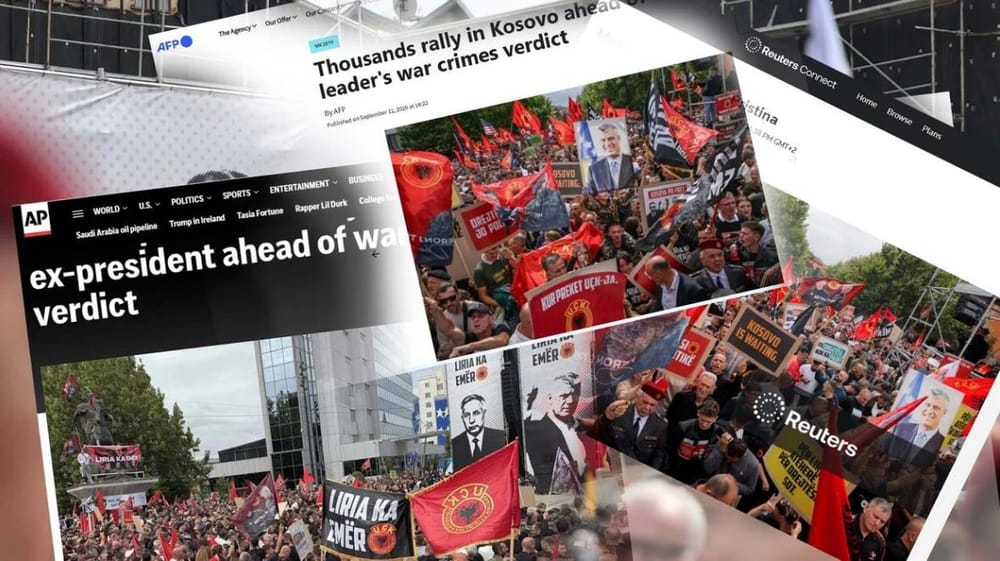 Reuters, AP e AFP e përcollën Marshin për Liri në Prishtinë