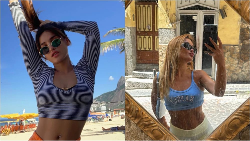 Artemida Rey, modelja shqiptare e OnlyFans, shfaqet si tifoze e Napolit