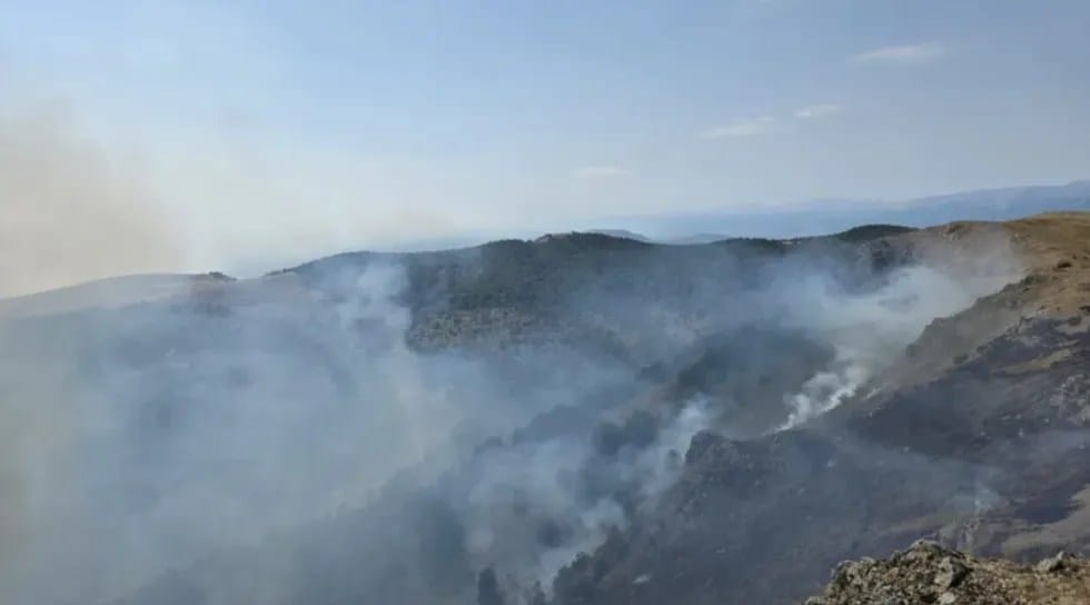 Neutralizohet zjarri në kufirin mes Maqedonisë dhe Kosovës