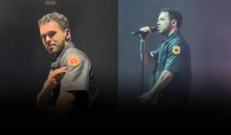 Yll Limani në koncert me emblemë UÇK-së në Gjermani