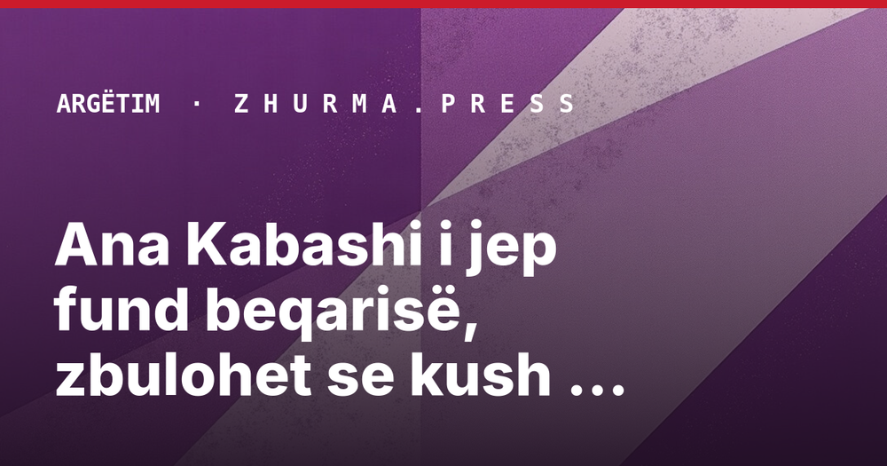Ana Kabashi i jep fund beqarisë, zbulohet se kush është i fejuari i saj