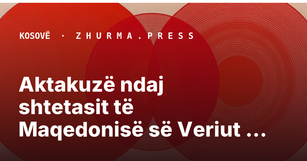 Aktakuzë ndaj shtetasit të Maqedonisë së Veriut për marihuanë