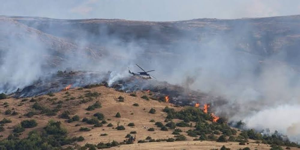 Gjithsej 46 zjarre në hapësira të hapura, shtatë mbeten aktive