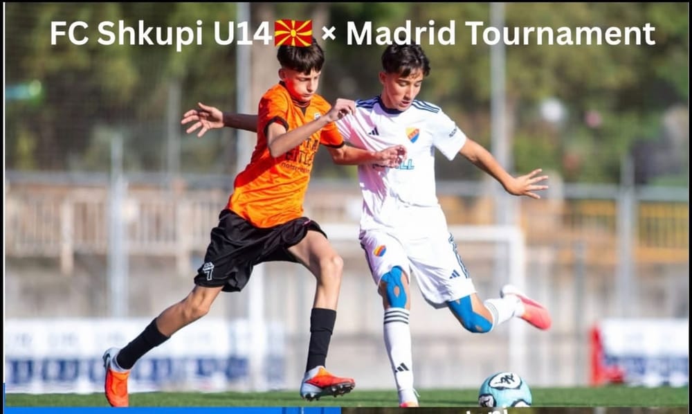 Tre talentë të FC Shkupi luajnë në Madrid Football Cup U-14