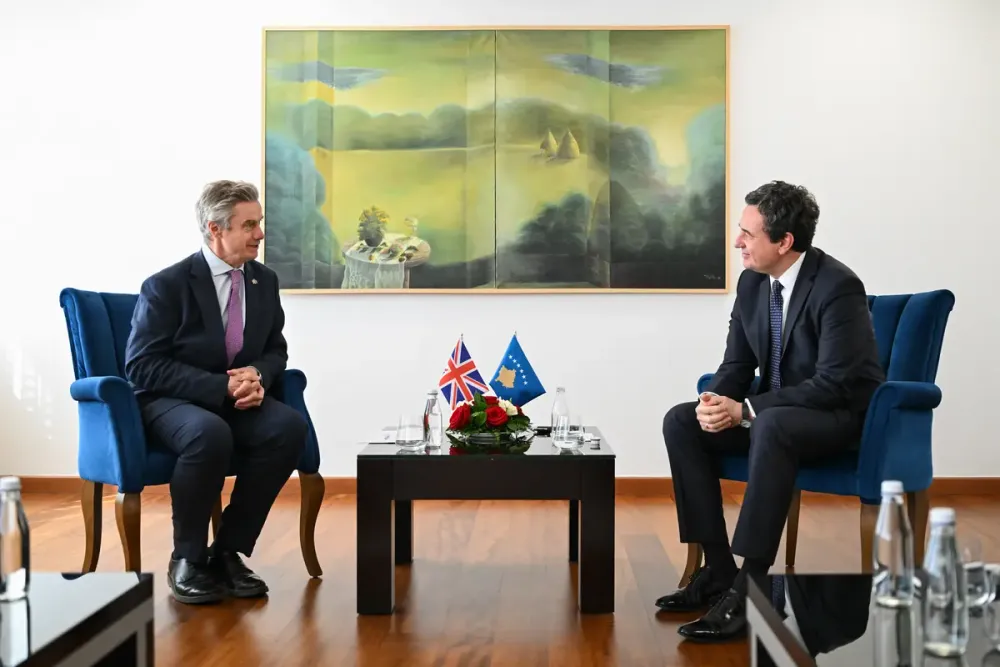 Kurti takon ambasadorin britanik, fokus finalizimi i institucioneve dhe partneriteti…