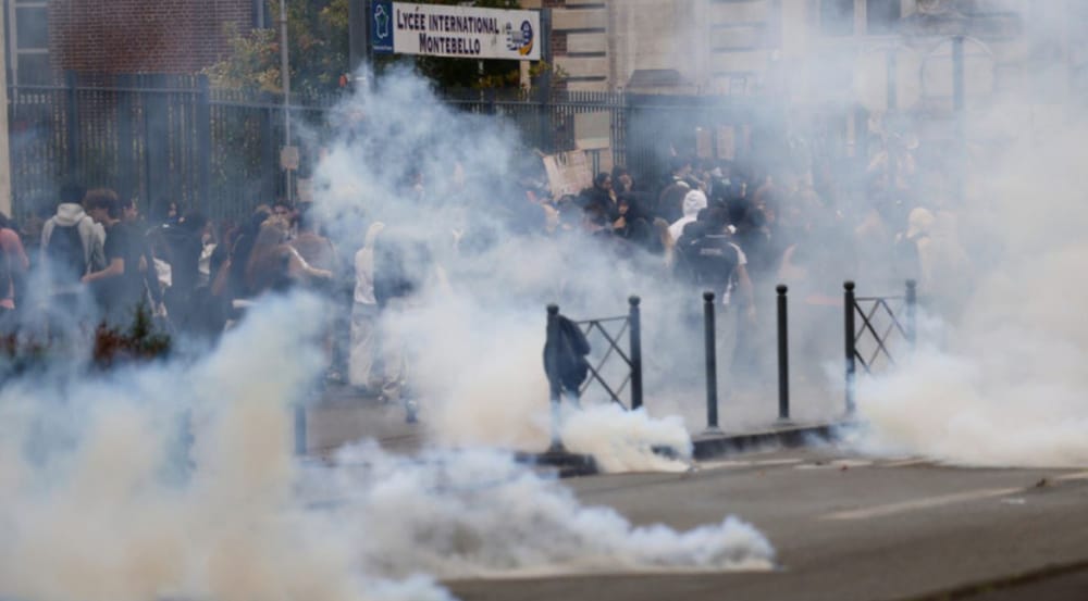 Forcat e sigurisë arrestojnë 625 persona gjatë protestave studentore në Francë