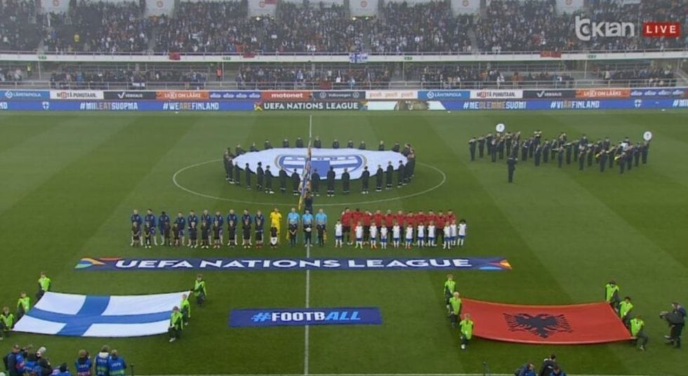Shqipëria barazon 1-1 me Finlandën pas të kuqit të Berishës