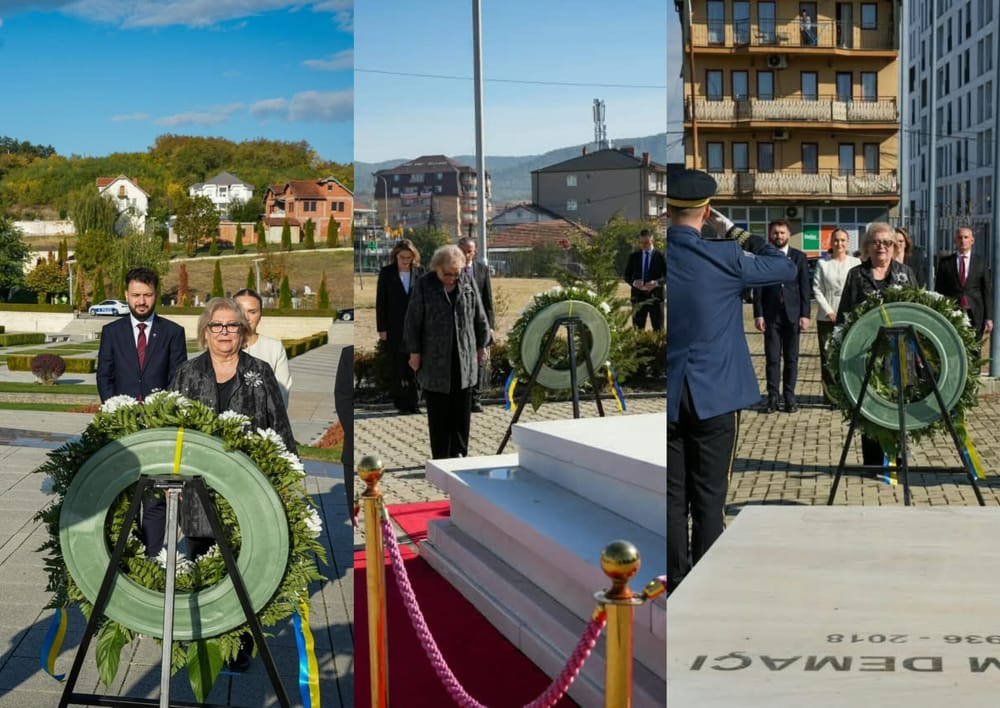 Homazhet e para të Presidentes Shiroka Pula te Jasharët, Rugova dhe Demaçi