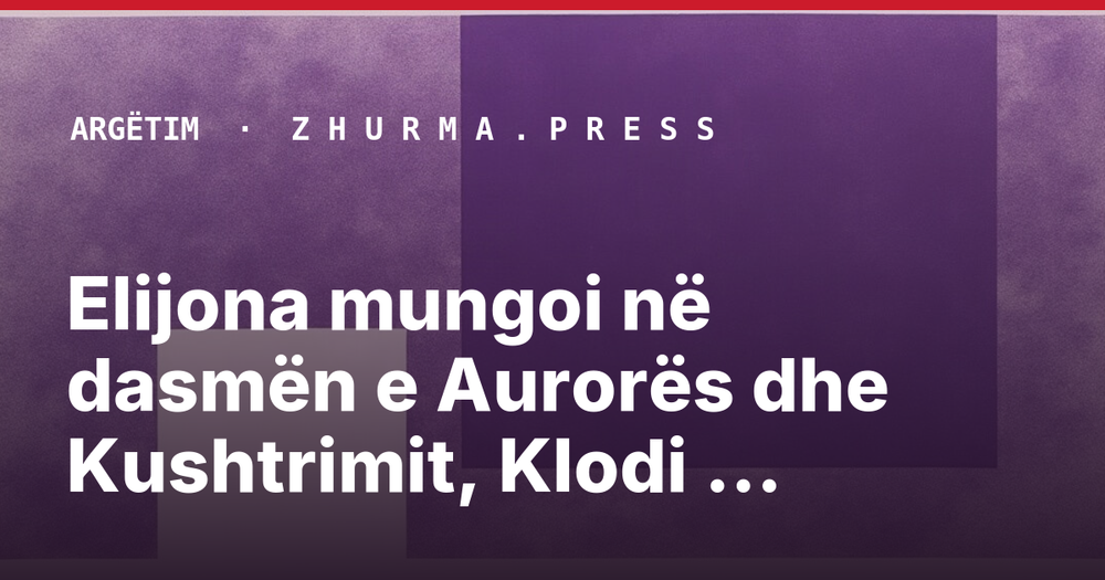 Elijona mungoi në dasmën e Aurorës dhe Kushtrimit, Klodi festoi me të ftuarit