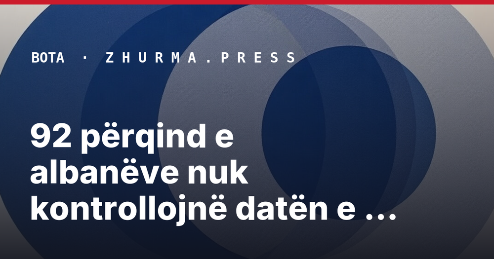 92 përqind e albanëve nuk kontrollojnë datën e skadencës së ujit në shishe