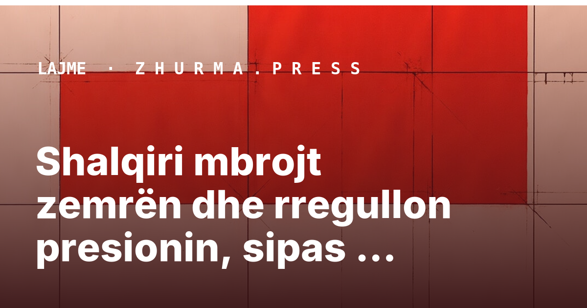 Shalqiri mbrojt zemrën dhe rregullon presionin, sipas studimeve