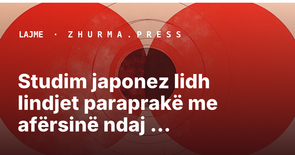 Studim japonez lidh lindjet paraprakë me afërsinë ndaj rrugëve kryesore