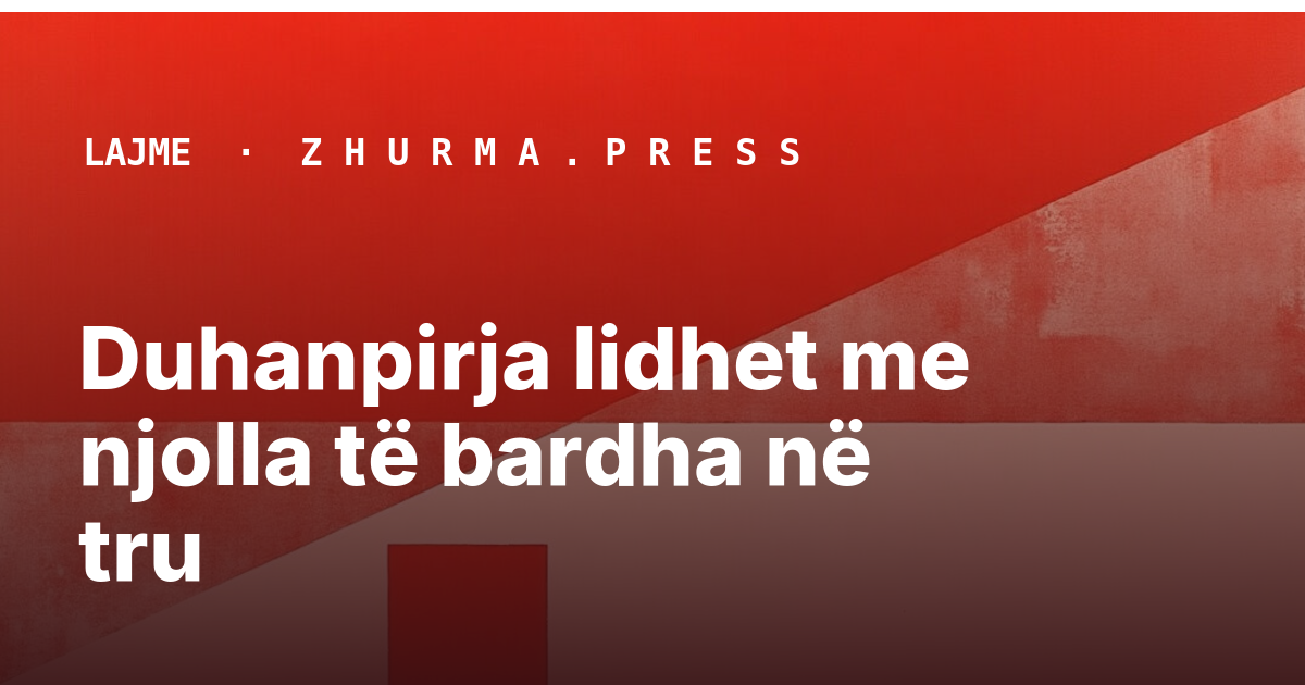 Duhanpirja lidhet me njolla të bardha në tru