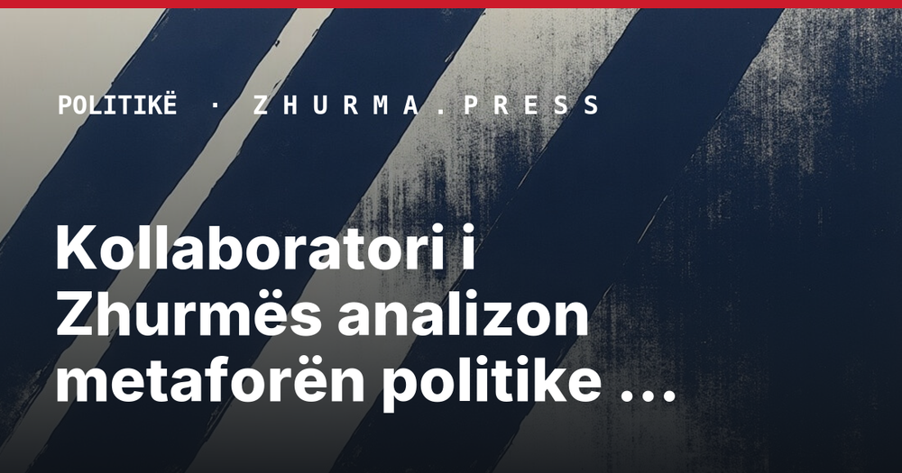 Kollaboratori i Zhurmës analizon metaforën politike të burgosjes së Krishtit