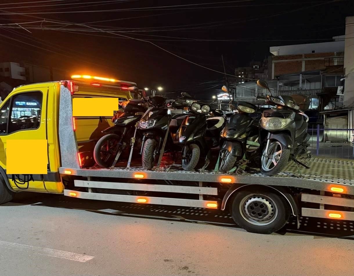 Sa gjoba u shqiptuan për motoçiklistë në Pejë gjatë 21 ditëve?