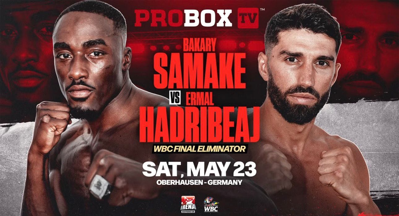 Çfarë synon Ermal Hadribeaj në duelin me Bakary Samake për WBC-në?