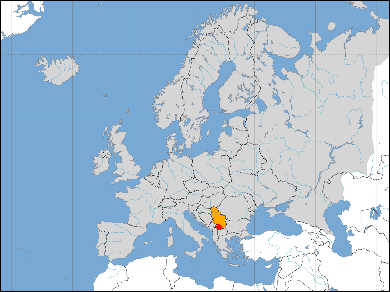 Pse MPB-ja publikoi një hartë ku Kosova figuron brenda Serbisë?