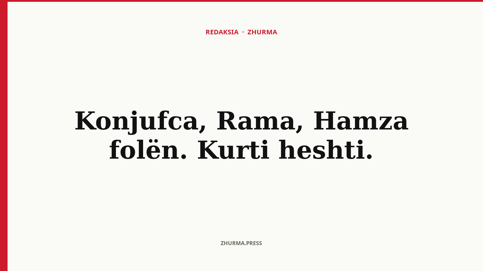 Konjufca Rama Hamza
