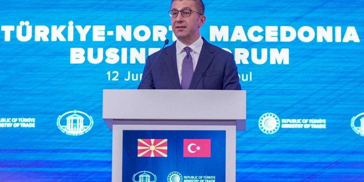 Çfarë u premton Mickoski kompanive turke në Maqedoninë e Veriut?