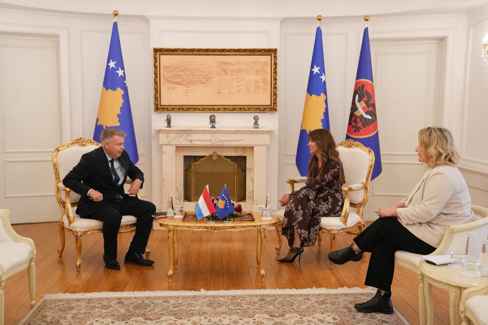 Për çfarë falënderoi Haxhiu ambasadorin e Luksemburgut?