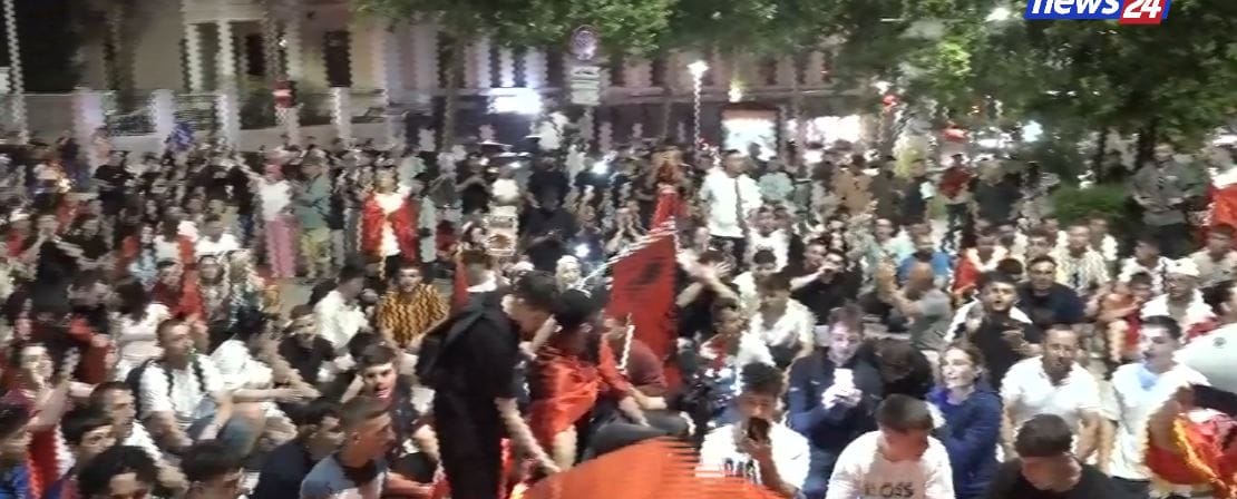 Protesta në Tiranë: marshim 4-orësh, thirrje për dorëheqjen e Ramës